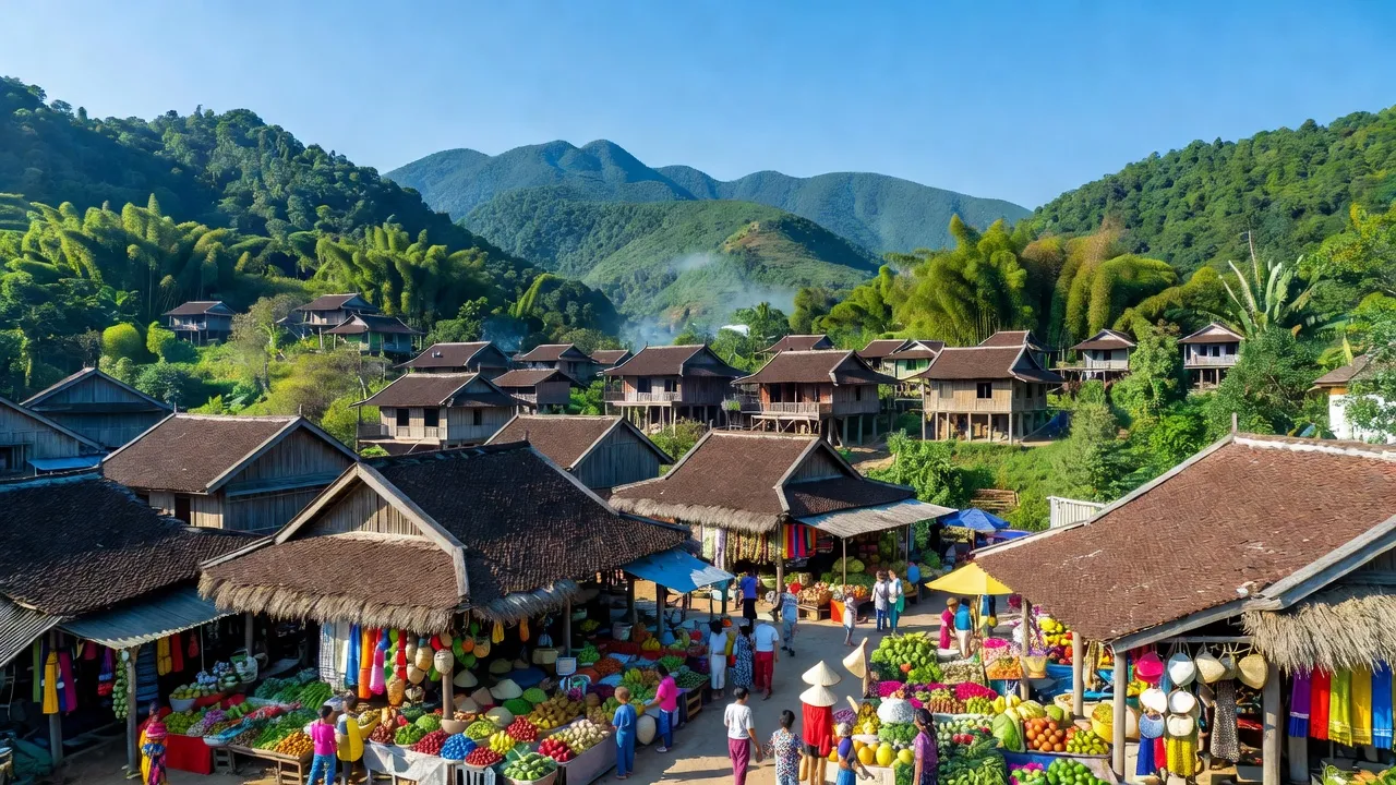 Thị trấn Vụ Bản, Huyện Lạc Sơn, Tỉnh Hoà Bình