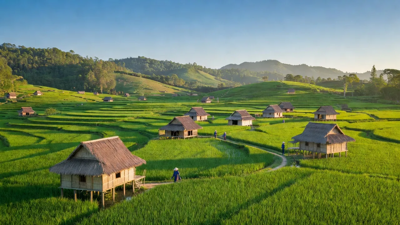Xã Nà Phòn, Huyện Mai Châu, Tỉnh Hoà Bình