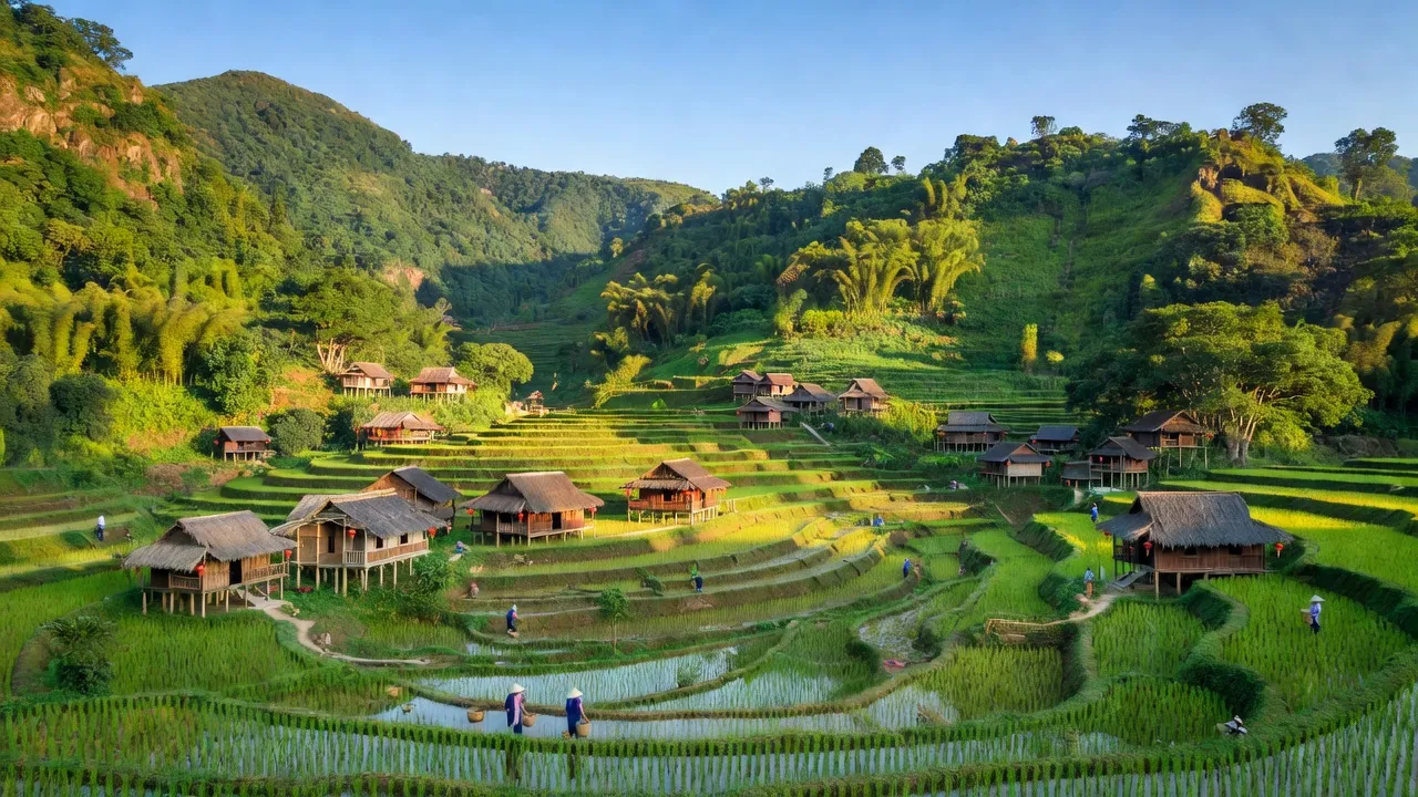 Xã Lỗ Sơn, Huyện Tân Lạc, Tỉnh Hoà Bình