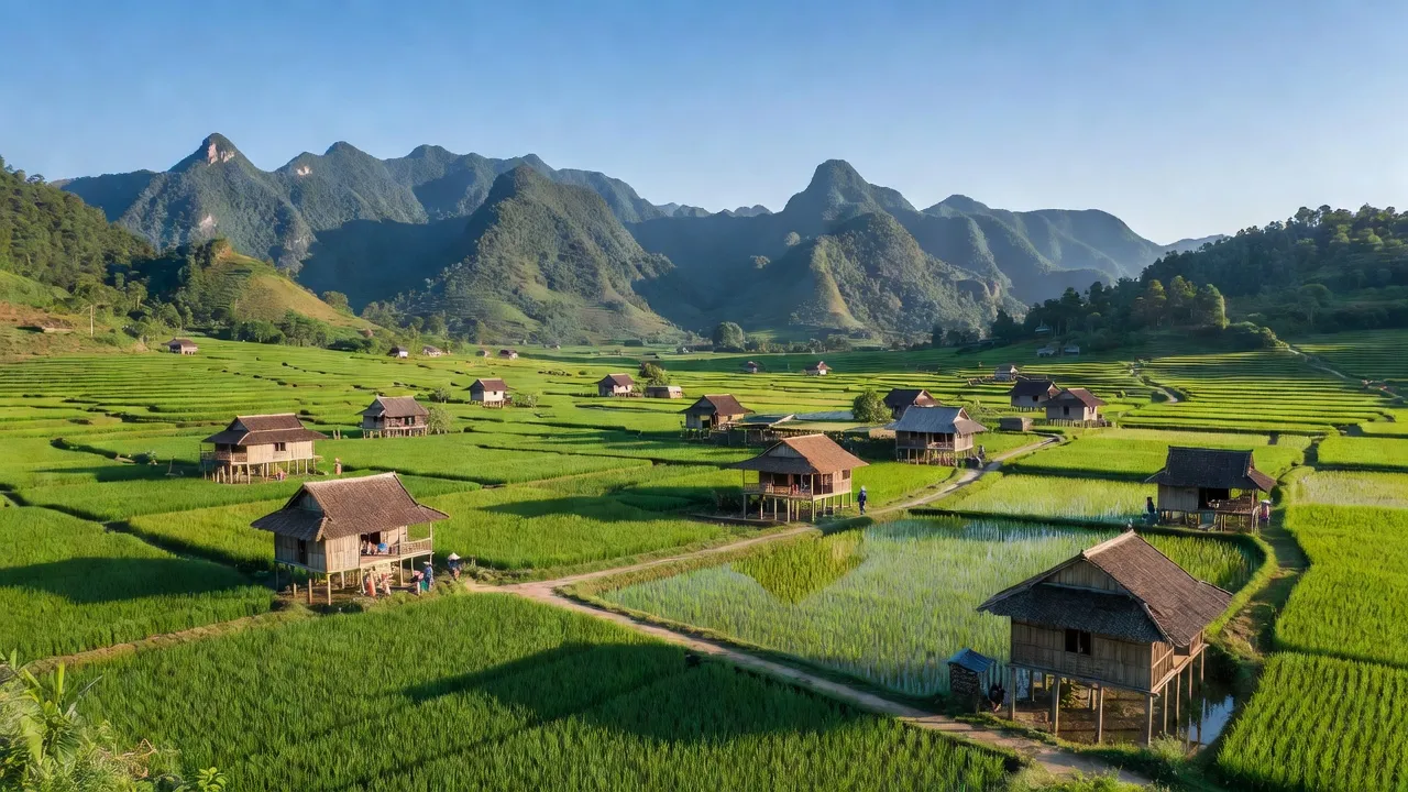 Xã Mỹ Hòa, Huyện Tân Lạc, Tỉnh Hoà Bình
