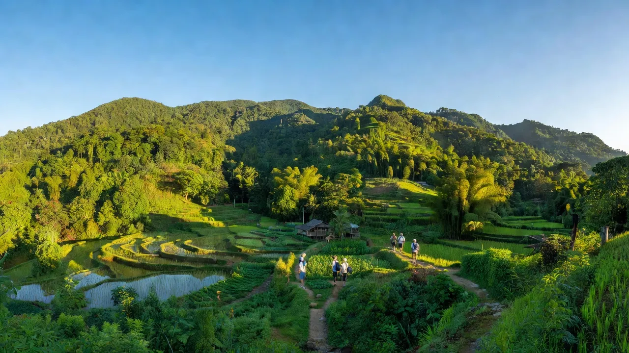Khánh Vĩnh, Huyện Khánh Hòa, cảnh núi non xanh tươi, du lịch sinh thái, Việt Nam.