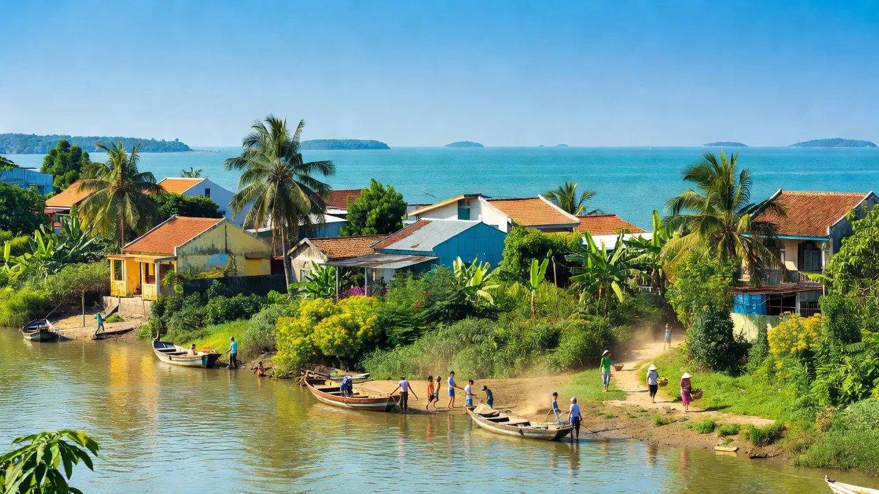 Phường Vĩnh Phước, Nha Trang với sông Cái và Vịnh Nha Trang, cuộc sống hàng ngày và thiên nhiên