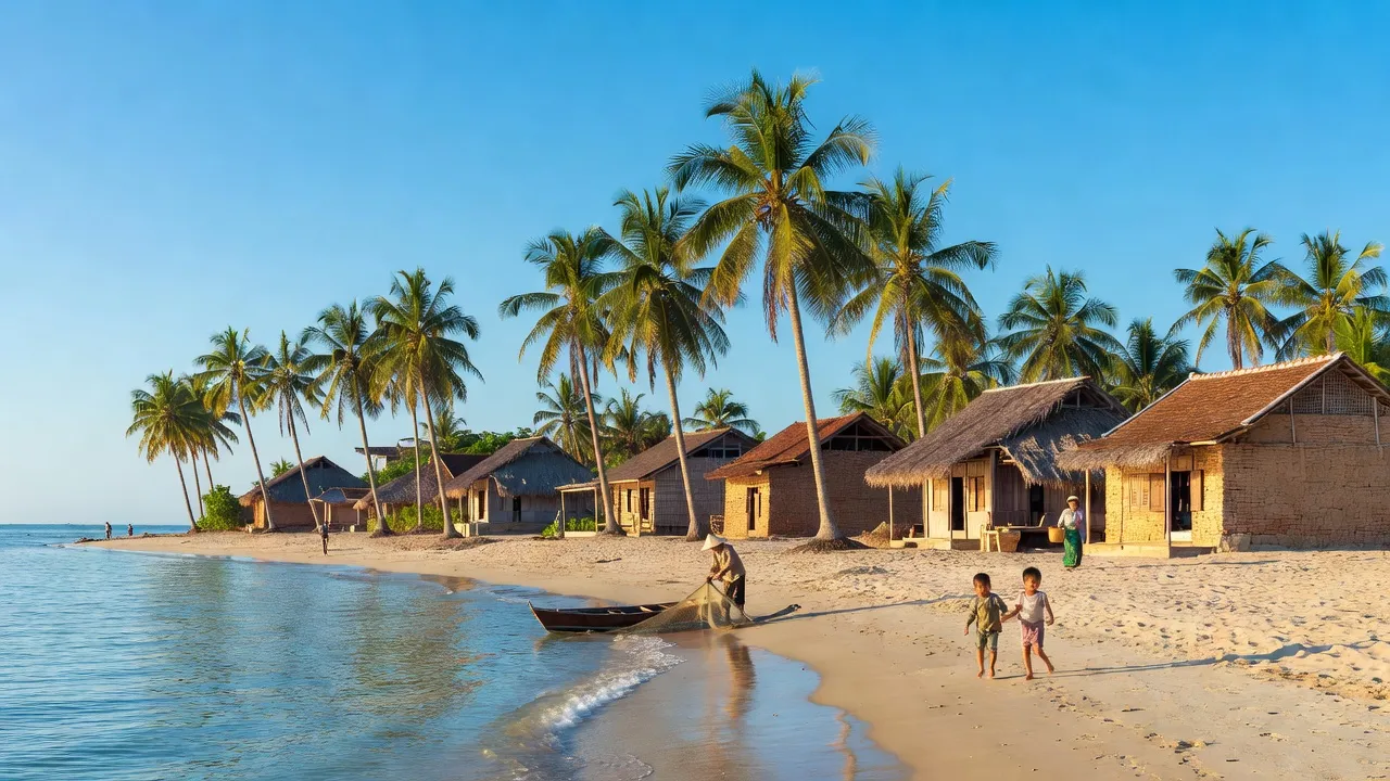 Toàn cảnh Phường Ninh Diêm, Thị xã Ninh Hòa, khí hậu và phong cảnh ven biển tuyệt đẹp.