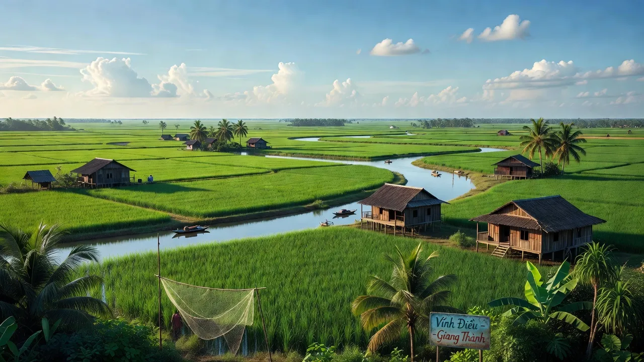 Xã Vĩnh Điều, Huyện Giang Thành, Tỉnh Kiên Giang