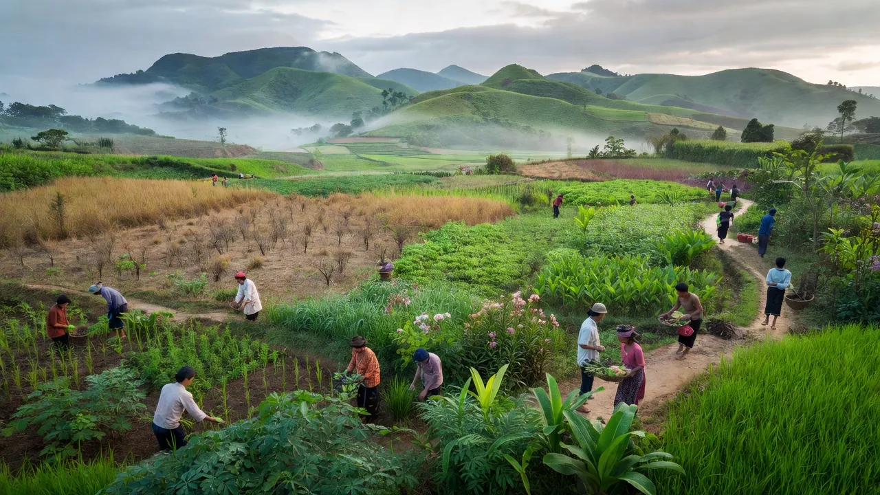 Xã Ngok Réo, Huyện Đắk Hà, Tỉnh Kon Tum