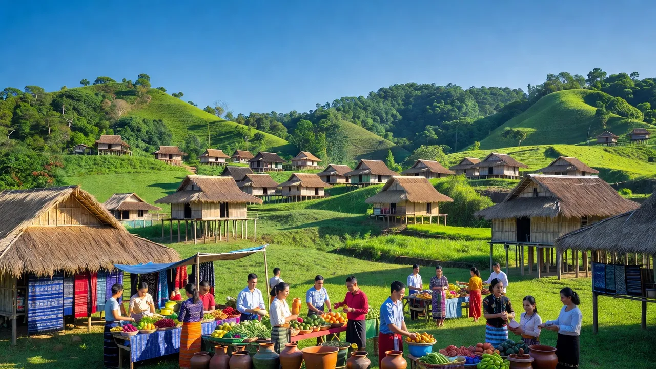 Xã Kon Đào, Huyện Đắk Tô, Tỉnh Kon Tum