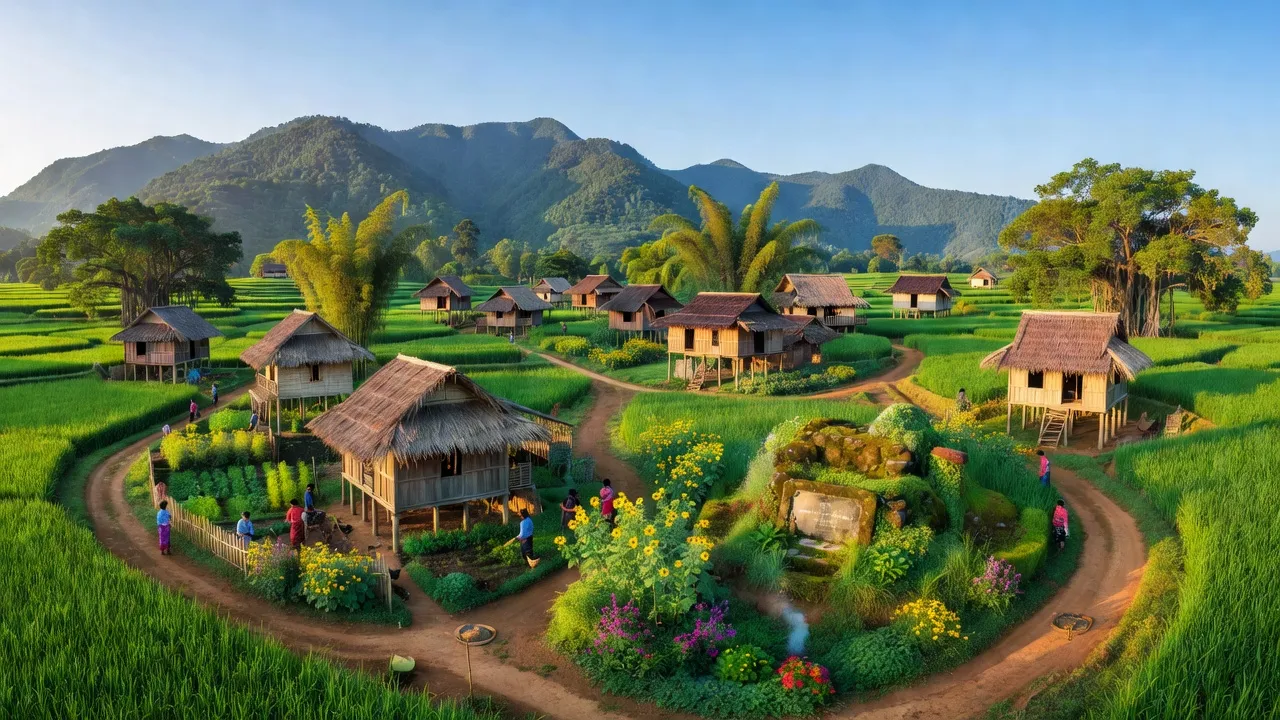 Xã Tân Cảnh, Huyện Đắk Tô, Tỉnh Kon Tum