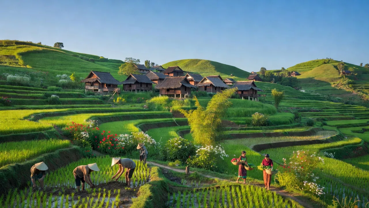 Xã Ia Dom, Huyện Ia H' Drai, Tỉnh Kon Tum