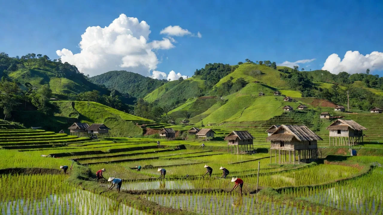 Xã Văn Xuôi, Huyện Tu Mơ Rông, Tỉnh Kon Tum