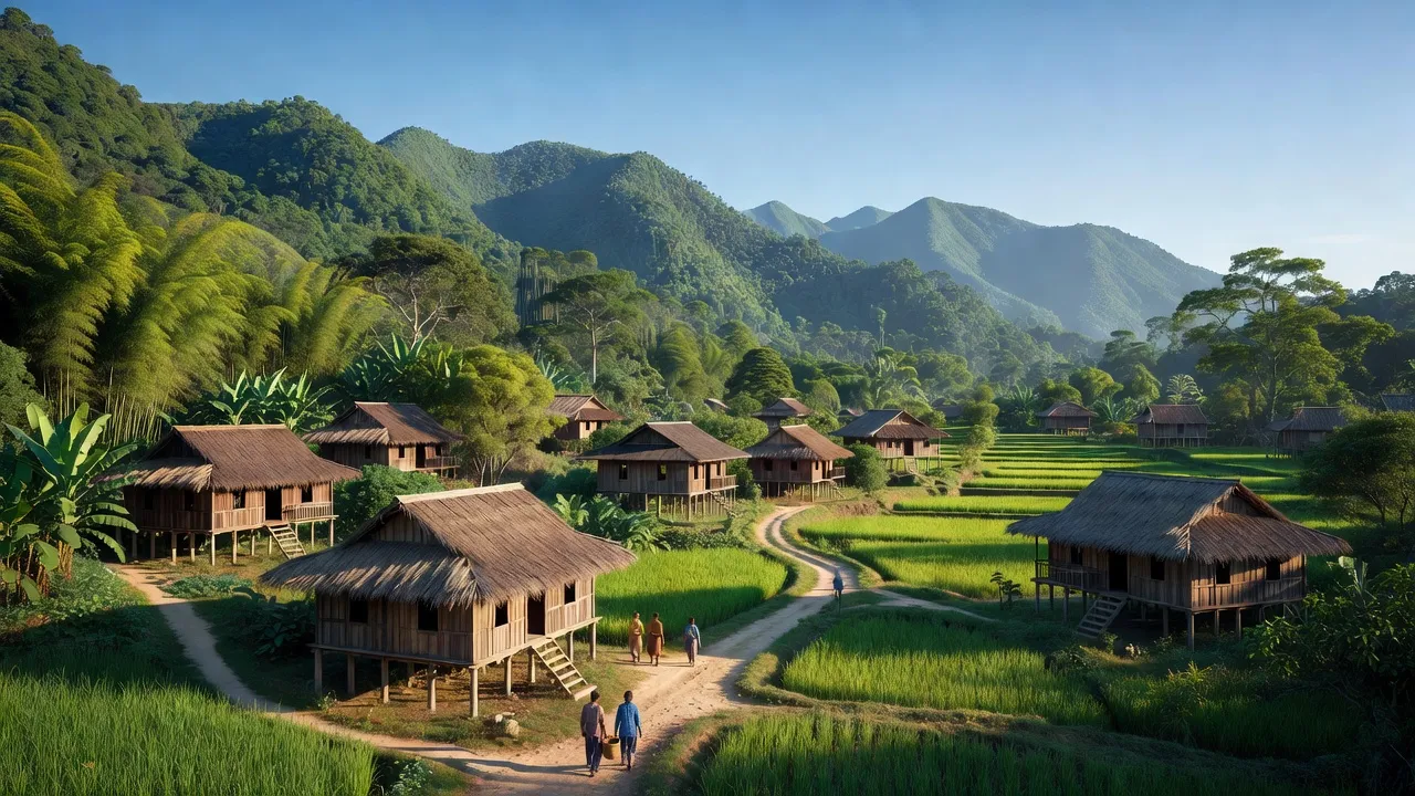 Xã Thân Thuộc, Huyện Tân Uyên, Tỉnh Lai Châu