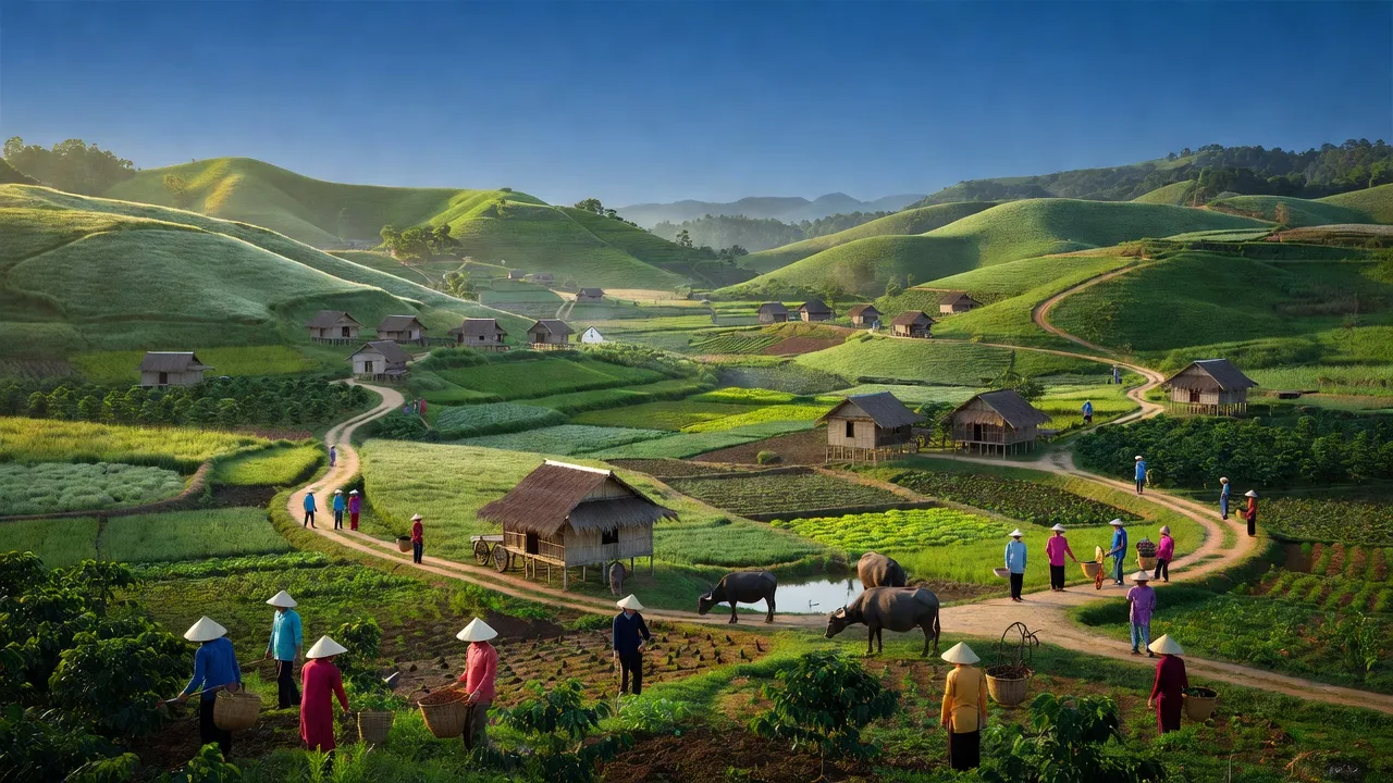 Xã Tân Thành, Huyện Đức Trọng, Tỉnh Lâm Đồng