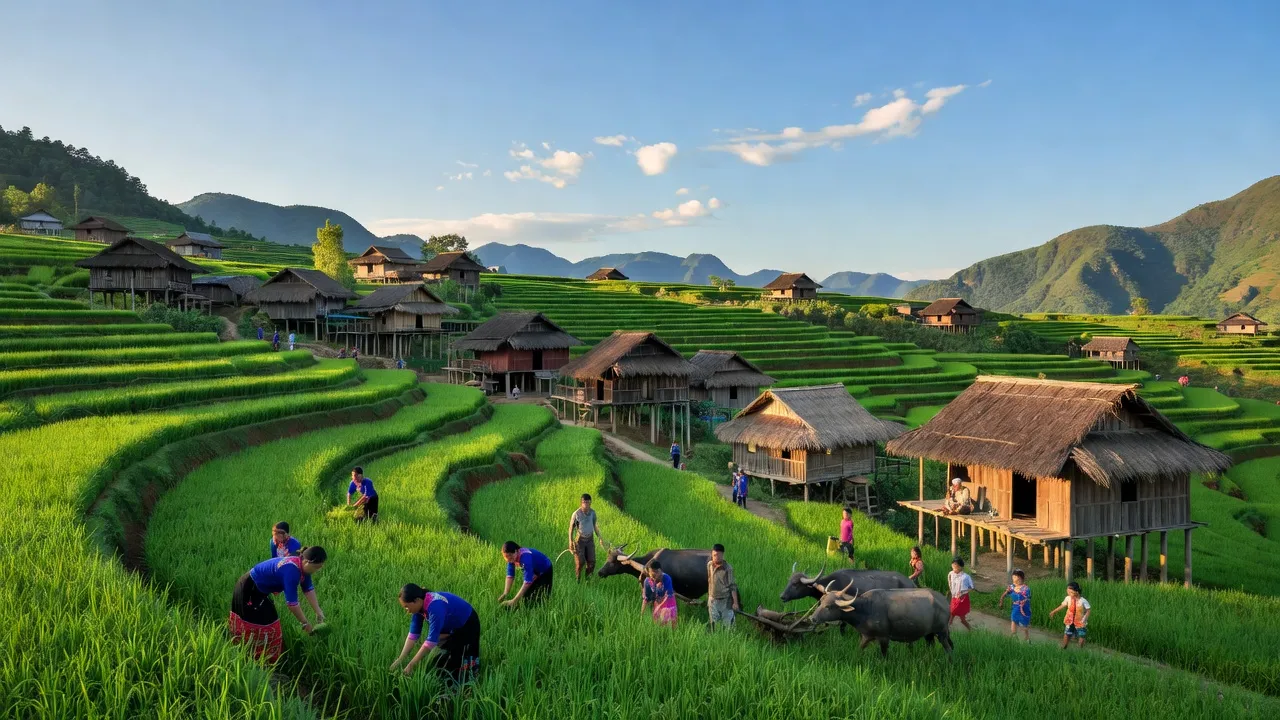 Xã Hoàng Thu Phố, Huyện Bắc Hà, Tỉnh Lào Cai