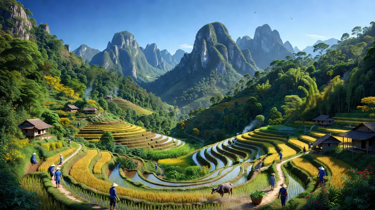 Xã Nậm Mòn, Huyện Bắc Hà, Tỉnh Lào Cai