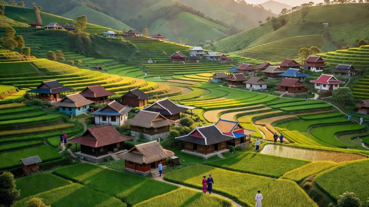 Cảnh đẹp xã Thượng Hà, huyện Bảo Yên, Lào Cai, với thiên nhiên, thôn bản và nền văn hóa đa dạng.