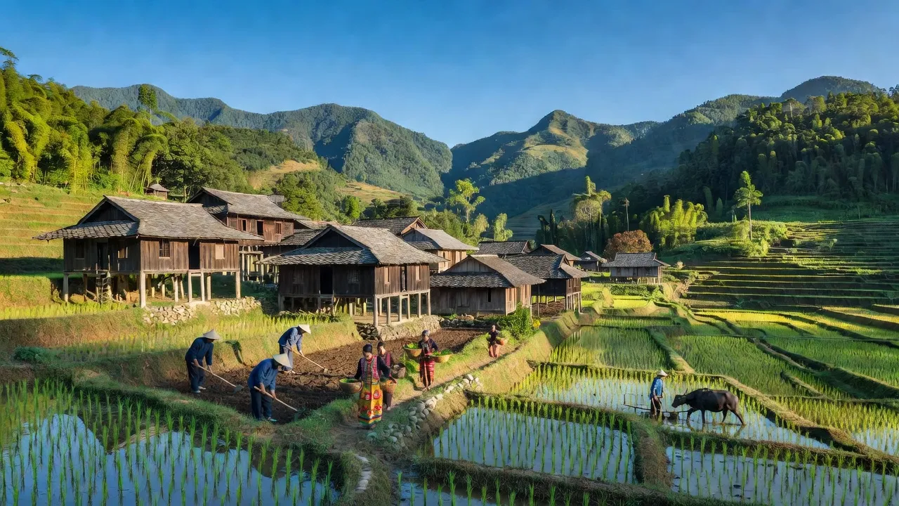 Xã Lùng Thẩn, Huyện Si Ma Cai, Tỉnh Lào Cai