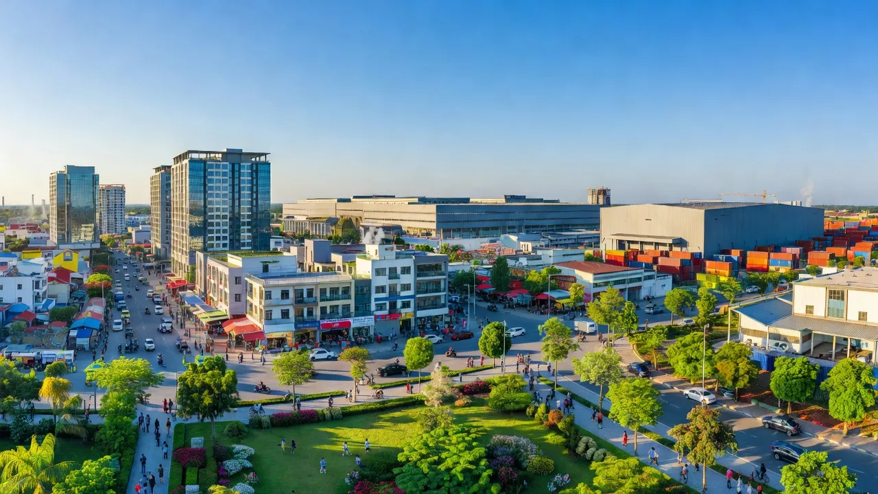 Huyện Đức Hòa, Tỉnh Long An - Giới thiệu quận huyện