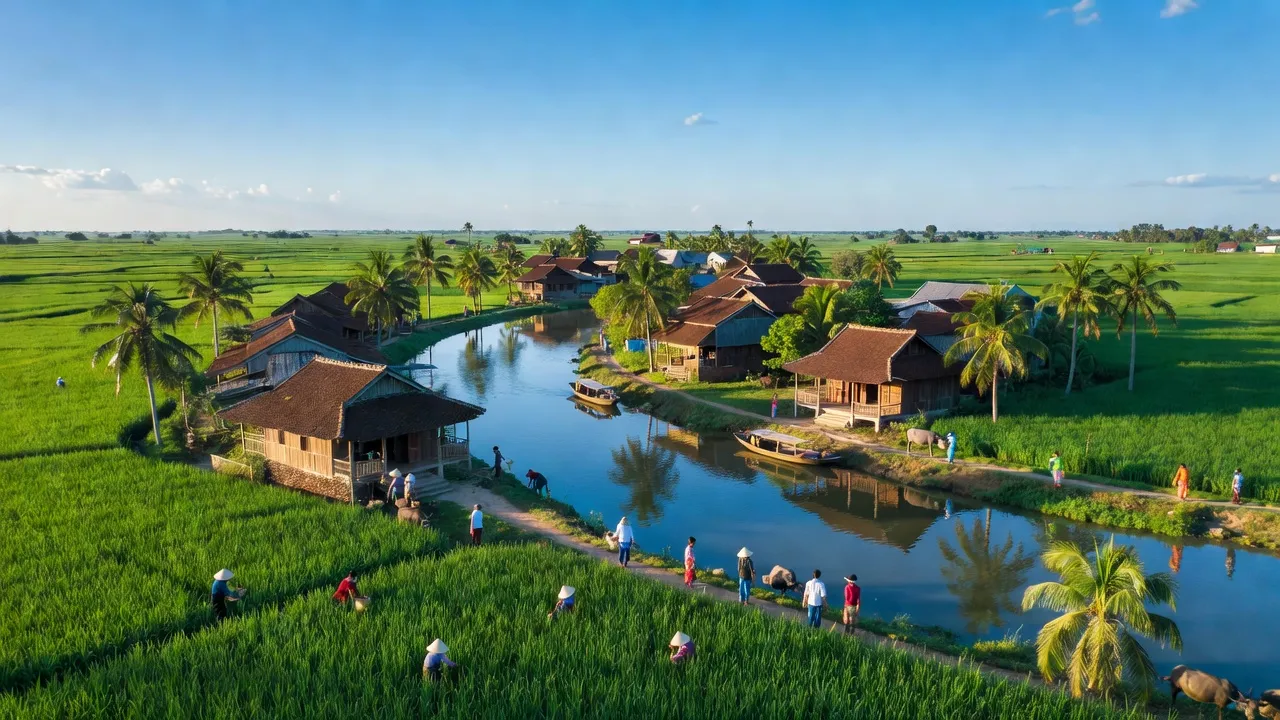 Thị trấn Đông Thành, Huyện Đức Huệ, Tỉnh Long An