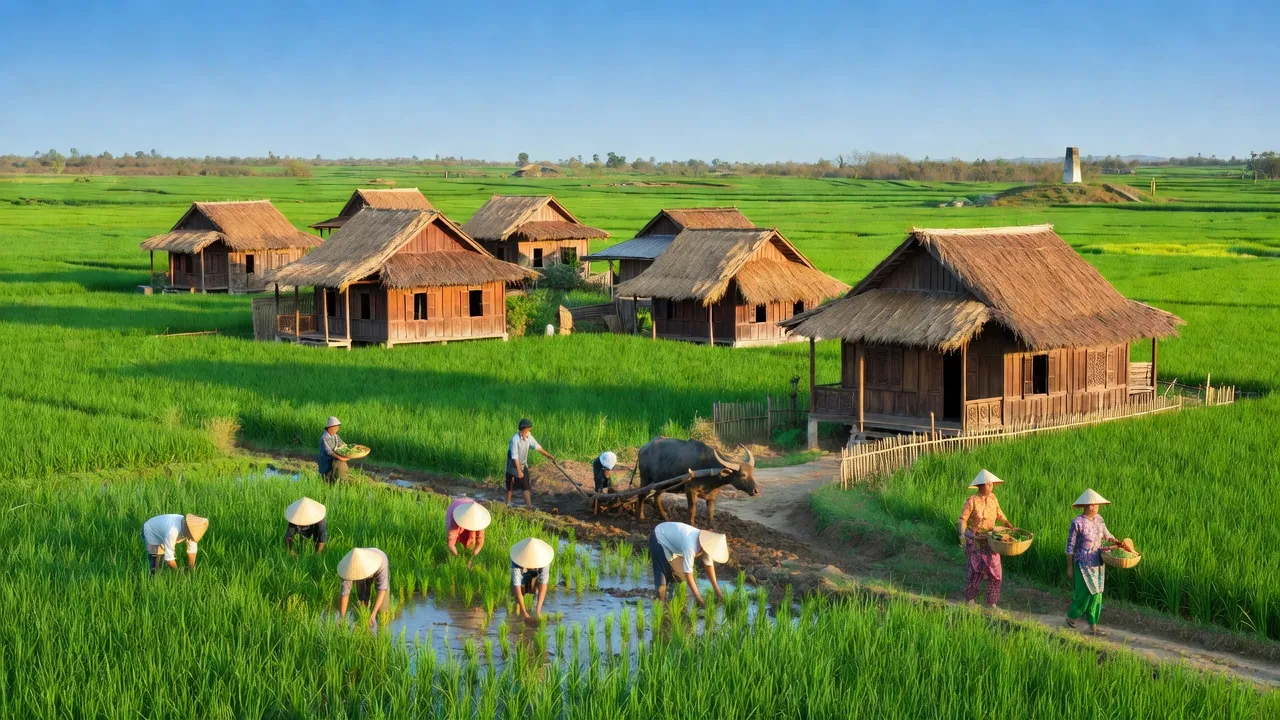 Xã Mỹ Thạnh Tây, Huyện Đức Huệ, Tỉnh Long An