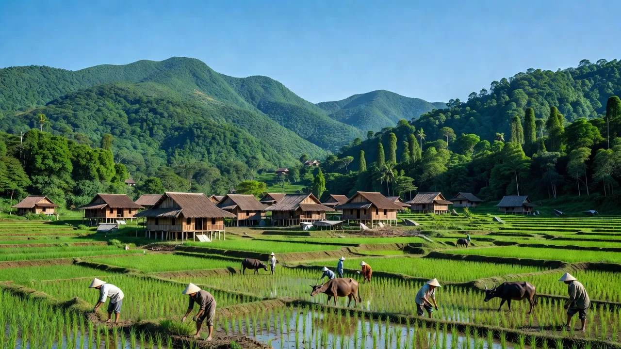 Xã Thạch Ngàn, Huyện Con Cuông, Tỉnh Nghệ An