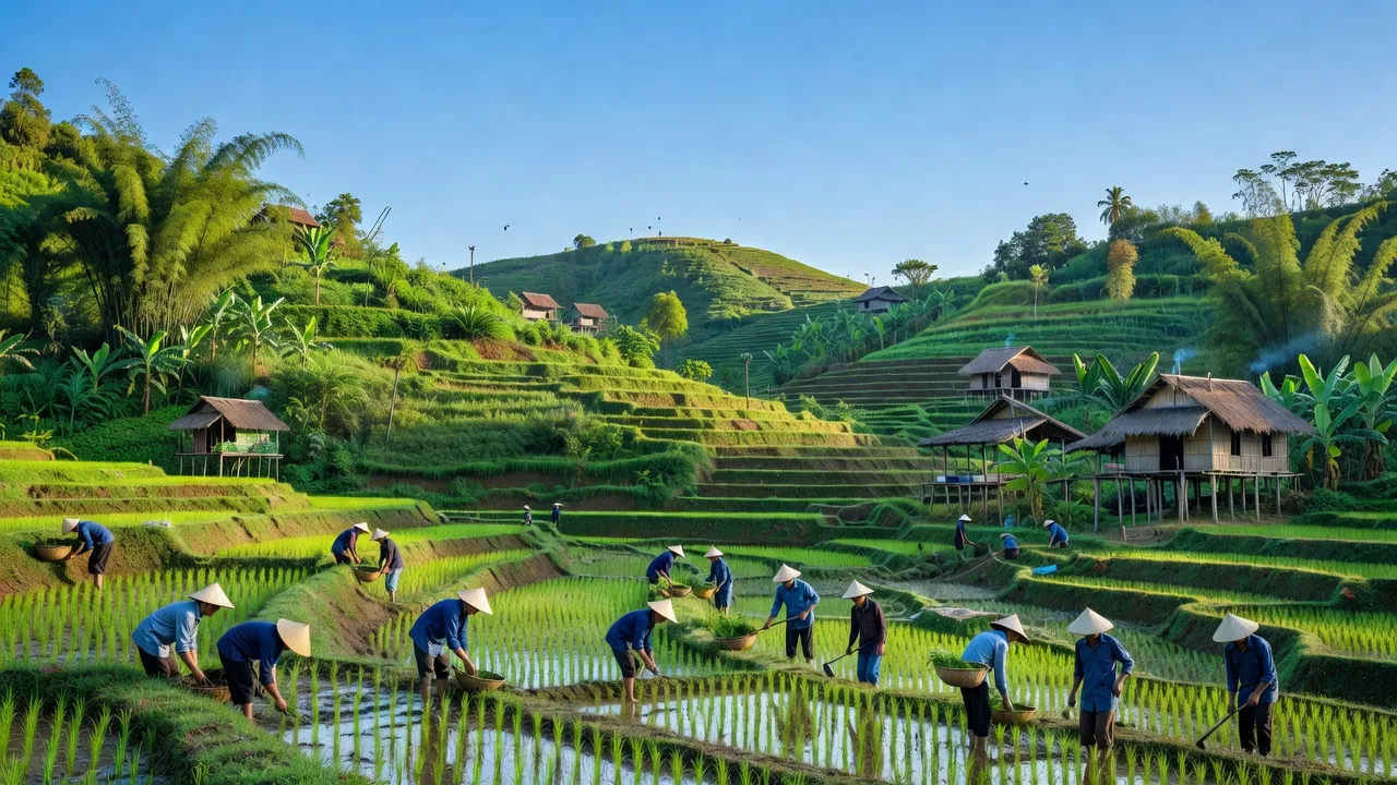 Phà Đánh, Kỳ Sơn, Nghệ An: cảnh quan đồi núi, đồng bào Khơ Mú, khí hậu nhiệt đới ẩm.