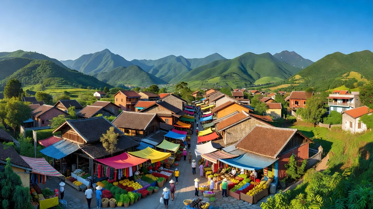 Thị trấn Thạch Giám, Huyện Tương Dương, Tỉnh Nghệ An