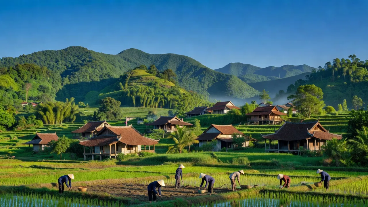 Xuân Long, Đồng Xuân, Phú Yên, a mountainous commune with green landscapes and local agriculture.