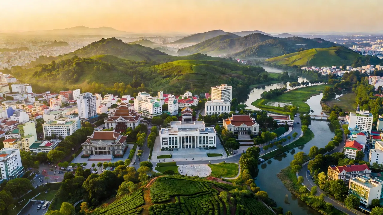 Thành phố Thái Nguyên, Tỉnh Thái Nguyên - Giới thiệu quận huyện