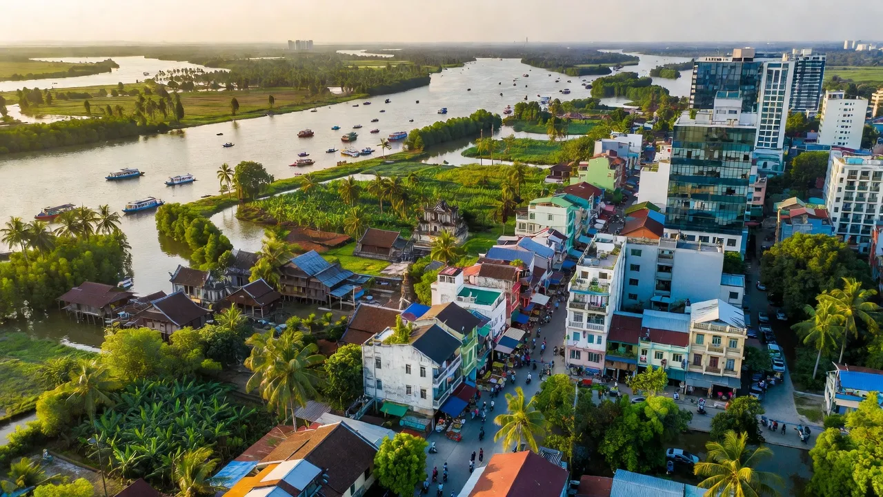 Thành phố Mỹ Tho, Tỉnh Tiền Giang - Giới thiệu quận huyện